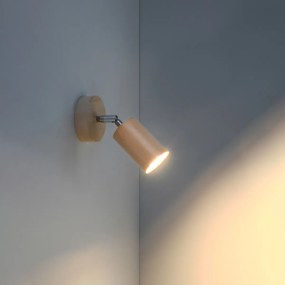 Sollux Φωτιστικό τοίχου Berg 1,ξύλο,1xGU10/40w