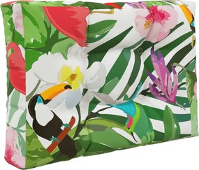 vidaXL Μαξιλάρι Καναπέ Εξωτερικού Χώρου 2 pcs πολύχρωμο Πολυεστέρας