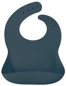 MinikOiOi Σαλιάρα Σιλικόνης Deep Blue