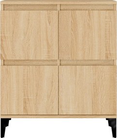 vidaXL Συρταριέρα Sonoma Δρυς 60x35x70 εκ. Επεξεργασμένο Ξύλο