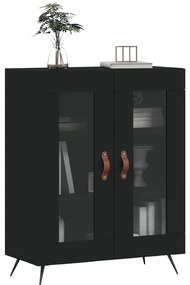 vidaXL Συρταριέρα Μαύρη 69,5 x 34 x 90 εκ. από Επεξεργασμένο Ξύλο