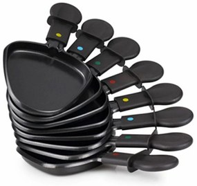 Ρακλέτ Princess 8 Oval Stone Grill Party Μαύρο Γκρι