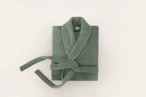 Bathrobe Set (2 Pieces) 1050A-071-1 Green