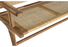 Παγκάκι DKD Home Decor Καφέ Φυσικό 120 x 76 x 68 cm