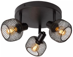 Φωτιστικό Οροφής Lucide 77978-13-30 MAREN Μαύρο Ματ (Black Mat)