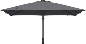 vidaXL Ομπρέλα Κήπου Ανθρακί 248,5 x 247,5 x 160 εκ.