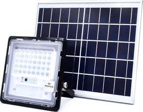 Στεγανός Ηλιακός Προβολέας IP67 Ισχύος 40W σε Μαύρο χρώμα JD-740