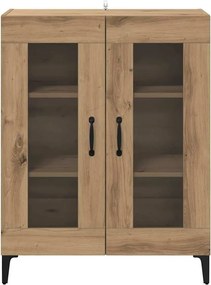 vidaXL Πλαϊνό γραφείο Artisan Oak 69,5 x 34 x 90 εκ.