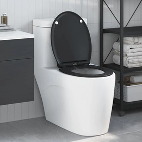 vidaXL Λεκάνη Μαύρο 47 x 37,5 x 3,8 εκ Δυροπλάστ