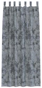 vidaXL Κουρτίνα με κουρτίνες 2 pcs Ασημί γκρι 225 x 140 εκ. Βελούδο