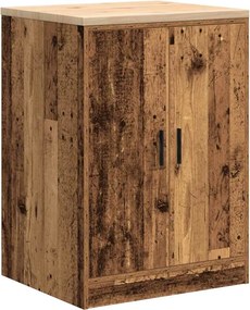 vidaXL ντουλάπι αποθήκευσης γκαράζ 60x51x85 εκ μασίφ ξύλο πεύκο