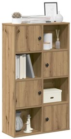 vidaXL Βιβλιοθήκη Αρτισιανή Δρυς 60x24x101,5 εκ. Επεξ. Ξύλο