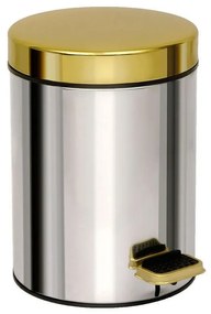 Κάδος Απορριμμάτων 3lt 03-602-001 Chrome-Gold Pam Co Stainless Steel