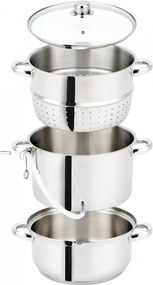 Αποχυμωτής Klausberg KB 9032, 28 εκ., 8 λίτρα, 4 μέρη, επαγωγή, ανοξείδωτο