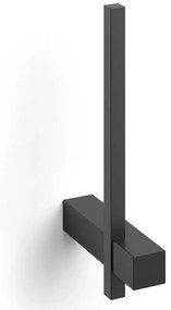 Χαρτοθήκη Carvo 40501 2,3x10x19,5cm Black Zack Stainless Steel