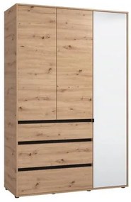 ΝΤΟΥΛΑΠΑ CORBETT 3K3F1O h211 ARTISAN/ΜΑΥΡΟ ΜΑΤ ΧΡΩΜΑ 138x55x211εκ 11014106