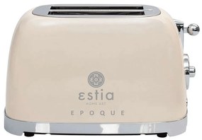 Φρυγανιέρα 2 Θέσεων Retro Epoque 06-12151 30,5x18x18,7cm 815W Cream Estia