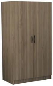 Ντουλάπα ρούχων Victoria Megapap δίφυλλη χρώμα καρυδί 100x60x181εκ.-GP028-0122,3
