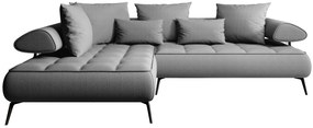 Γωνιακός καναπές Solido-Gkri-Αριστερή