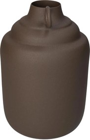 Βάζο ArteLibre Καφέ Μέταλλο 13x13x19.5cm