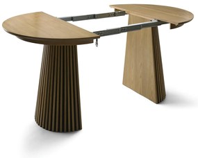 Svendborg Extendable Round Dining Table ø140 Natural Oak