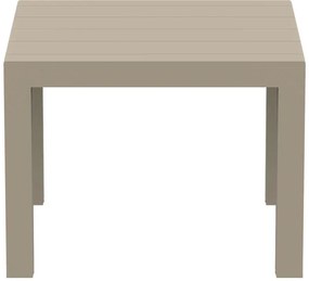 ΕΠΕΚΤ.ΤΡΑΠΕΖΙ ΠΟΛ/ΝΙΟΥ VEGAS 100X100/140εκ. DOVE GREY