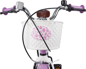 vidaXL Παιδικό Ποδήλατο 18 ίντσες για 5-7 ετών Μοβ