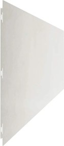 vidaXL Περίγραμμα γκαζόν 20 τμχ. 25 x 103 cm Ανοξείδωτο Ατσάλι Ασημί