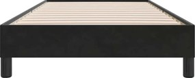 vidaXL Box Spring Κρεβάτι χωρίς στρώμα Μαύρο 80x210 cm Βελούδινο