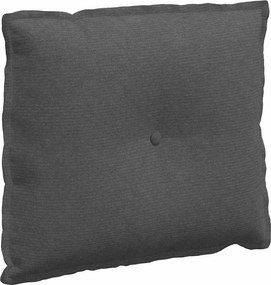 vidaXL Μαξιλάρι Πλάτης Σκούρο Γκρι 60 x 50 x 19 cm