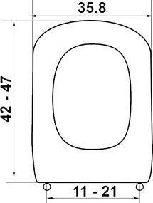 Elvit Adonis Polyester 0074 - Κάλυμμα Λεκάνης