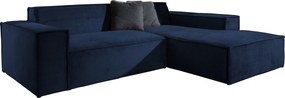 Γωνιακός καναπές Fubu-Mple Skouro-Δεξιά - 250.00Χ188.00Χ55.00cm