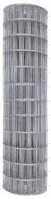 vidaXL Euro Fence με 7 άγκιστρα 1.2x10 μ Γαλβανισμένος χάλυβας
