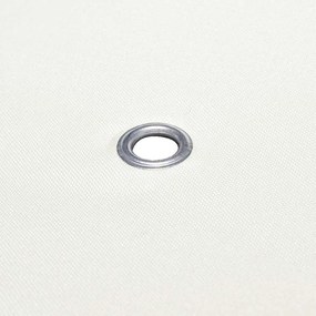 vidaXL Κάλυμμα για Κιόσκι Λευκό Κρεμ 4 x 3 μ. 310 γρ./μ²