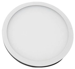 Panel Led 19171 Φ22,3 20W 3000K 95Lm White Round Αλουμίνιο