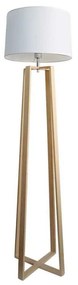 Φωτιστικό Δαπέδου White VK/03158/WD/W VKLed Wood, Fabric