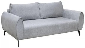 ΤΡΙΘΕΣΙΟΣ ΚΑΝΑΠΕΣ Fylliana Velton ΓΚΡΙ ΧΡΩΜΑ 222x95x92εκ 831-225-027