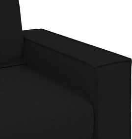 vidaXL Πολυθρόνα-Καναπέ Μαύρη από Ύφασμα 100x78x84 εκ.
