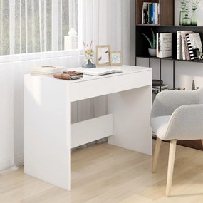 Γραφείο Λευκό 101 x 50 x 76,5 εκ. από Μοριοσανίδα - Λευκό