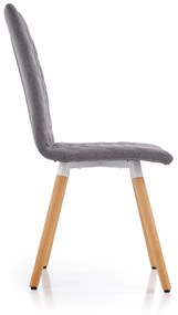 K282 chair, color: grey DIOMMI V-CH-K/282-KR-POPIEL