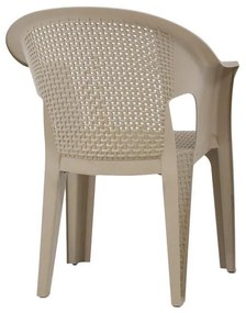 Καρέκλα Melina Fylliana Μπέζ 62x43x86 εκ. 62x43x86 εκ.
