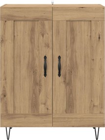 vidaXL Πλαϊνό γραφείο Artisan Oak 69,5 x 34 x 90 εκ.