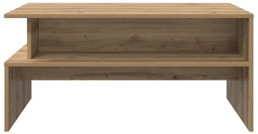 vidaXL Τραπεζάκι σαλονιού artisan δρυς 90 x 55 x 42.5 εκ