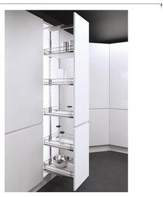 Vauth Sagel Premea Μηχανισμός Κουζίνας Tal Larder με 4 καλάθια 145-170cm Για ερμάριο βάσης 40cm