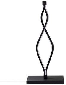 Φωτιστικό Επιτραπέζιο Zozo 119FRS1415 20x12x48cm Led 12W 3000K Black Opviq