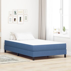 vidaXL Στρώμα Pocket Spring Μπλε Μεσαίο 120x200x20 εκ Υφασμάτινο