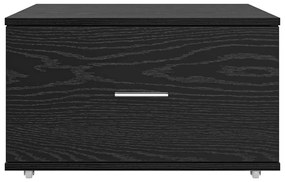 vidaXL Ντουλάπι με Συρτάρια Μαύρο 55 x 45 x 33.5 εκ Επεξεργασμένο ξύλο