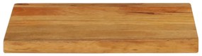 vidaXL Επιφάνεια Τραπεζιού 60x20x3,8 εκ. Live Edge Μασίφ Ξύλο Μάνγκο