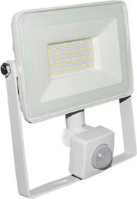 Προβολέας Led-SMD mini slim 30W 4100Κ ενδιάμεσο λευκό φως με ανιχνευτή κίνησης IP65