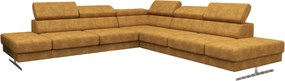 Γωνιακός καναπές Popeye Max-Moustardi - 300.00Χ300.00Χ100.00cm